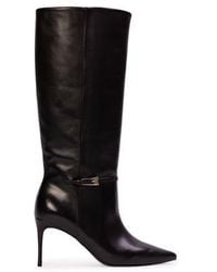 Black Suede Studio - Elo 80 Leather Boot - Lyst