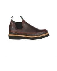 Georgia Boot - Wedge Romeo Work Shoe - Lyst