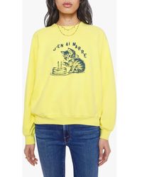 Mother - The Biggie Concert Cotton Graphic Sweatshirt - Lyst