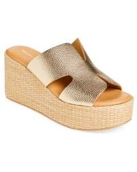 Chocolat Blu - Jamie Platform Wedge Sandal - Lyst