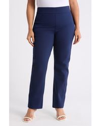 Spanx - High Waist Slim Straight Ponte Pants - Lyst