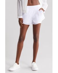 Zella - Expression Double Sheer Shorts - Lyst