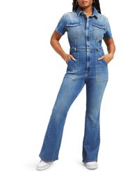 GOOD AMERICAN - Fit For Success Bootcut Jumpsuit - Lyst