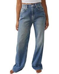 Free People - We The Free Tinsley High Waist baggy Jeans - Lyst