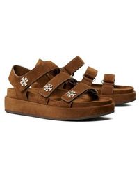 Tory Burch - Kira Slingback Platform Sport Sandal - Lyst