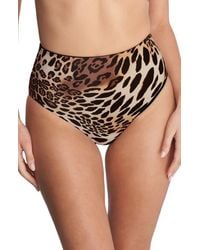 Natori - Reversible High Waist Bikini Bottoms - Lyst