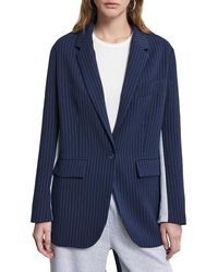 Ottod'Ame - Jacket Made With A Two-Fabric - Lyst
