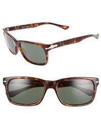 Persol - 58Mm Rectangle Sunglasses - Lyst