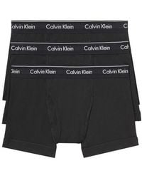 Calvin Klein - Classics 3-Pack Cotton Trunks - Lyst