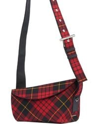 McQueen - Large T-Bar Sling Asymmetric Crossbody Bag - Lyst