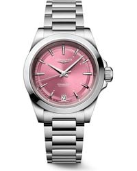 Longines - Conquest Automatic Bracelet Watch, 34Mm - Lyst