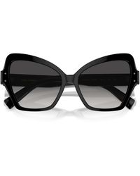 Dolce & Gabbana - 56mm Butterfly Polarized Sunglasses - Lyst