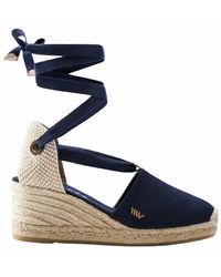 VISCATA - Escala Canvas Espadrille Wedges - Lyst