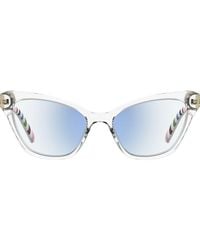 Kate Spade - Gracelyn 54Mm Light Blocking Cat Eye Reading Glasses - Lyst