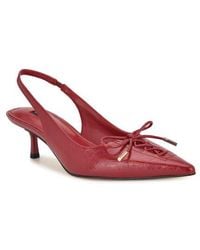 Nine West - Anora Slingback Pointed Toe Pump - Lyst