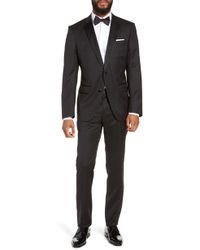 hugo boss jasper tuxedo shirt