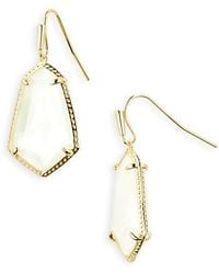 Kendra Scott - Alexandria Geometric Drop Earrings - Lyst