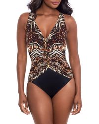 Miraclesuit - Miraclesuit Tigress Charmer One-piece Swimsuit - Lyst