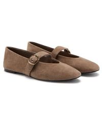 Mango - Mary Jane Ballet Flat - Lyst