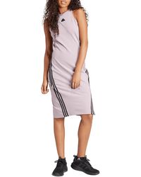 adidas - Future Icons 3-stripes Sleeveless Dress - Lyst
