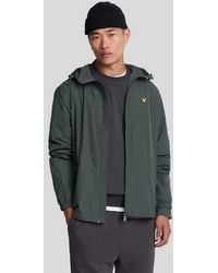 Lyle & Scott - Water Resistant Hooded Jacket - Lyst