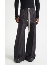 Rick Owens - Bela Wide Leg Satin Pants - Lyst