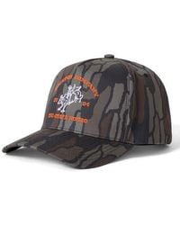 Brixton - Danforth Logo Embroidered Snapback Baseball Cap - Lyst
