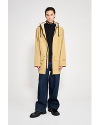 Stutterheim - Stockholm Patch Matte Raincoat - Lyst