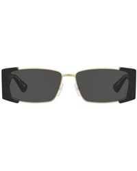 Moschino - 57Mm Rectangular Sunglasses - Lyst