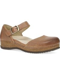 Dansko - Mae Ankle Strap Platform Clog - Lyst