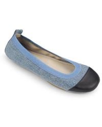 Yosi Samra - Samantha Foldable Ballet Flat - Lyst
