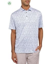 Con.struct - Regular Fit Micro Sunglasses Print Recycled Performance Golf Polo - Lyst