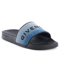 Givenchy - Logo Slide Sandal - Lyst