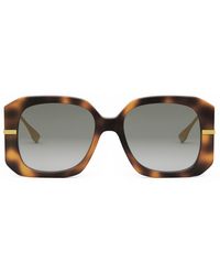 Fendi - The Graphy 55mm Geometric Sunglasses - Lyst
