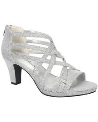 Easy Street - Amaze Caged Heeled Sandal - Lyst