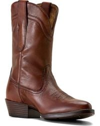 Ariat - Grayson R Toe Western Boot - Lyst