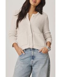 Splendid - Angela Chunky Cotton Blend Cardigan - Lyst