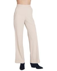 Bella Dahl - Catalina Pull-On Flat Front Wide Leg Pants - Lyst