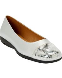 Comfortview - The Fay Slip On Flat - Lyst