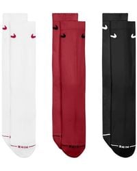 Nike - Everyday Elevated Assorted 3-Pack Dri-Fit Cotton Blend Crew Socks - Lyst