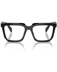 Prada - 54Mm Rectangular Optical Glasses - Lyst