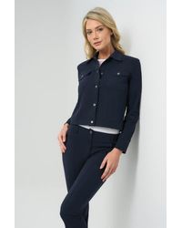 Anatomie - Delilah Ultra Light Weight Denim Style Jacket - Lyst