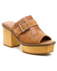 Kelsi Dagger Brooklyn - Gerri Block Heel Platform Slide Sandal - Lyst