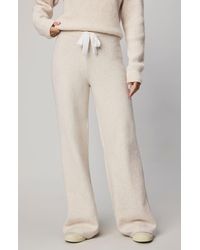 Splendid - Stassi Rib Side Sweater Pants - Lyst