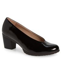 Wonders - Almond Toe Pump - Lyst