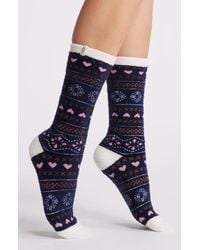 UGG - Leslie Crew Socks - Lyst