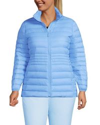 Lands' End - Wanderweight Ultralight Packable Down Jacket - Lyst