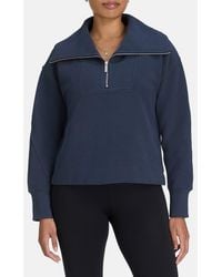 Sweaty Betty - Peaceful Rib Half Zip Sweatshirt - Lyst