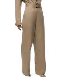 JLUXLABEL - Uncharted Belted Cotton Blend Pants - Lyst