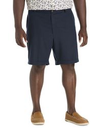 Oak Hill by DXL - Big & Tall Linen-Blend Tech Shorts - Lyst